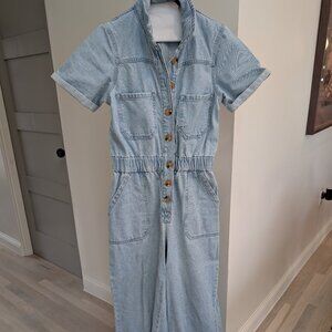 Gianni Bini Denim Jumpsuit Small